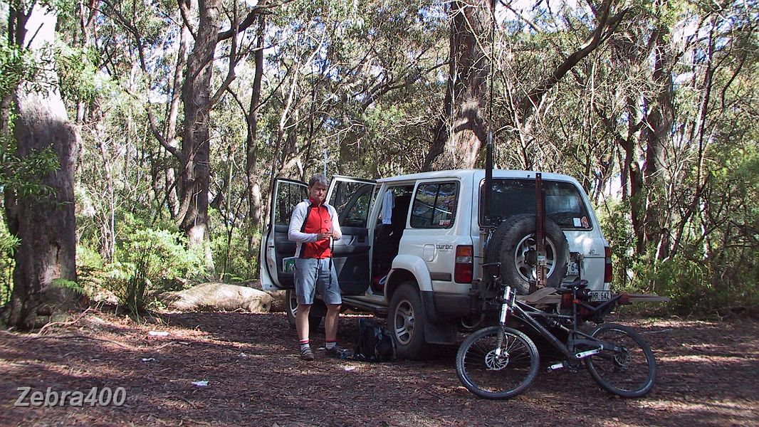 15-Heidi packs up after a ride from Kangaroo Valley.JPG